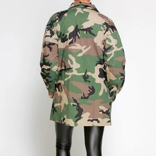 Red Diva Lip Camo Jacket - Main Image