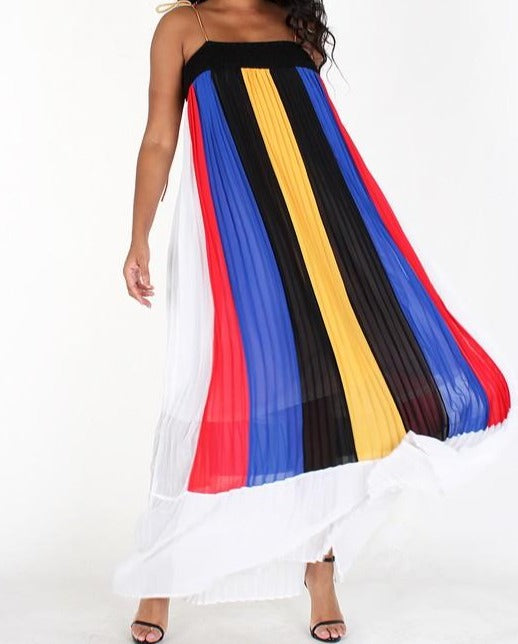 All Striped Out Maxi | Dress